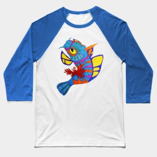 Tropical Fish Baseball T-Shirt